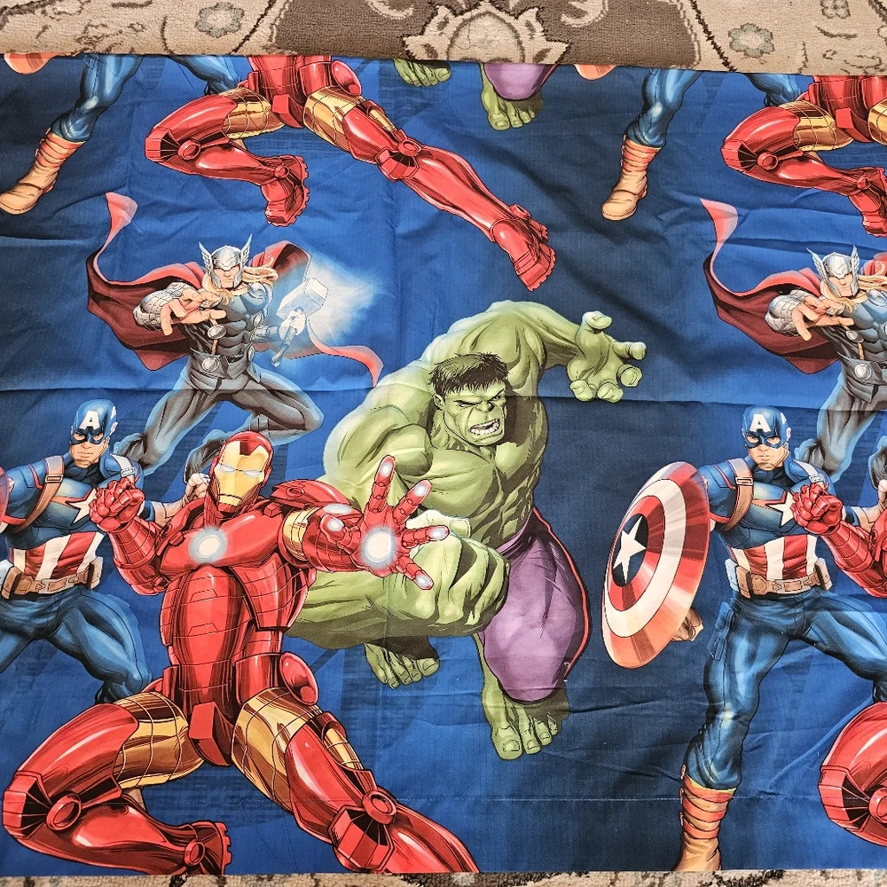 Marvel Avengers Window Panel Curtains Set